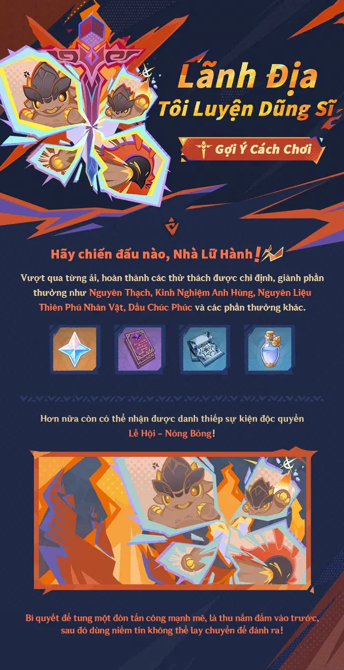 Lãnh Địa Tôi Luyện Dũng Sĩ