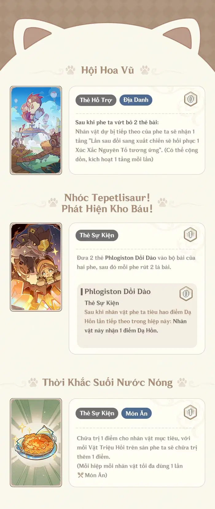 Thất Thánh Triệu Hồi ra mắt 2 Thẻ Nhân Vật mới