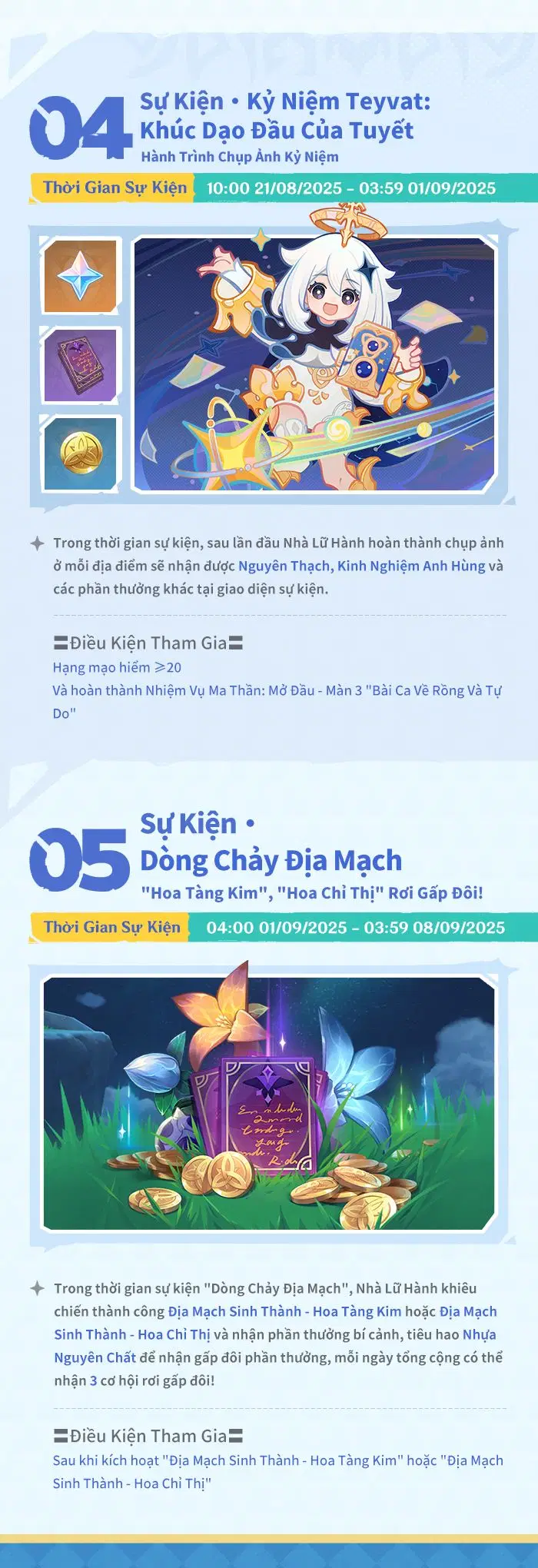 Sự kiện phiên bản 5.2 kỳ 2