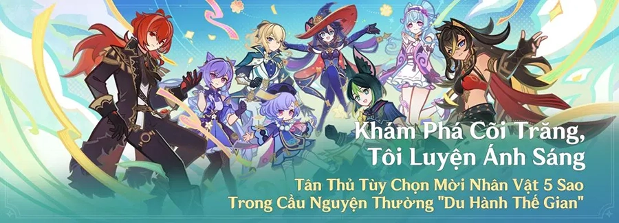 Genshin Impact tặng nhân vật 5 sao cho người chơi mới