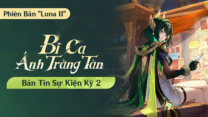 Danh sách sự kiện phiên bản Luna II kỳ 2