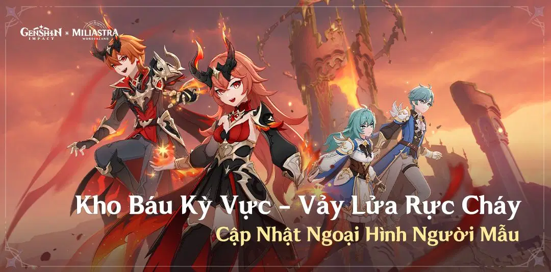 Kho Báu Kỳ Vực - Vảy Lửa Rực Cháy