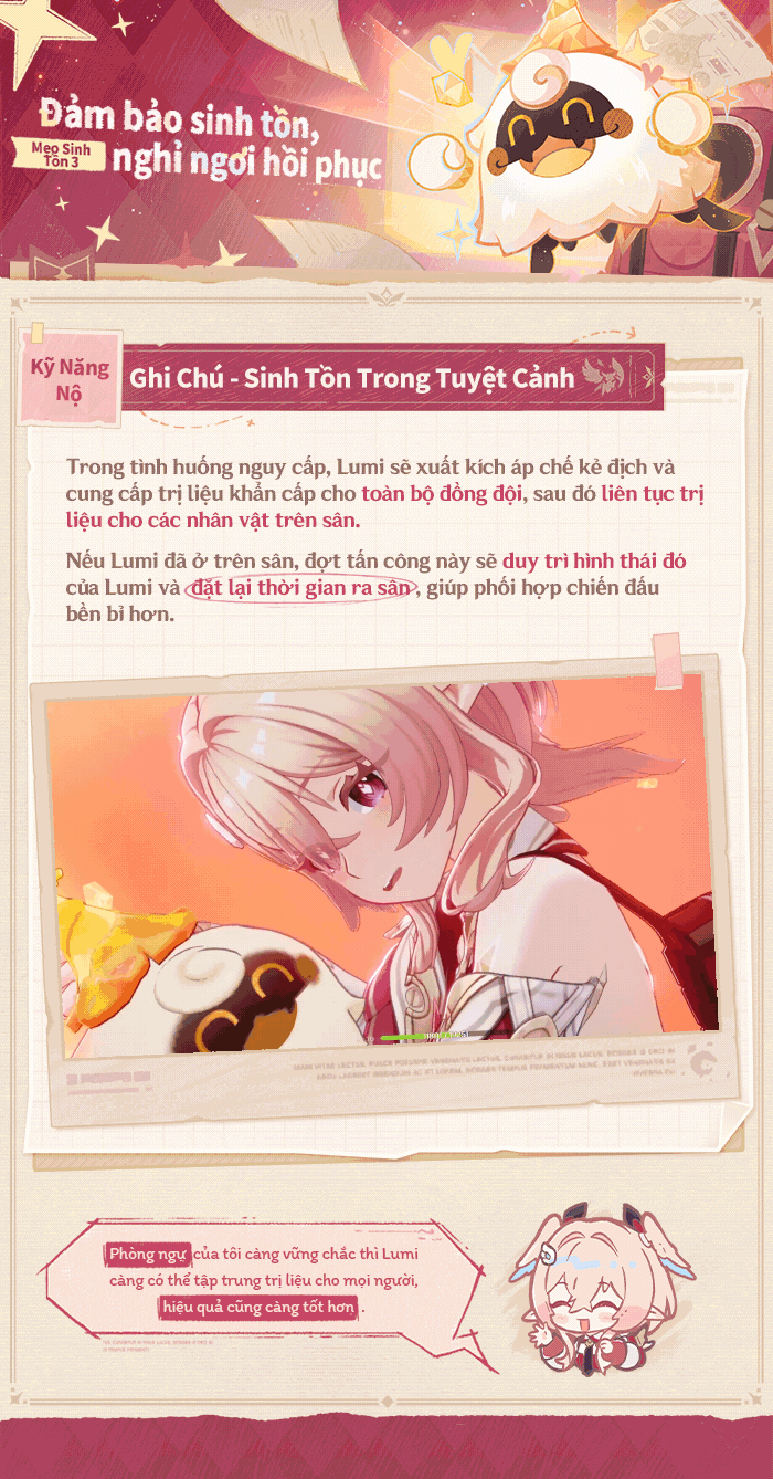 Ghi Chú - Sinh Tồn Trong Tuyệt Cảnh