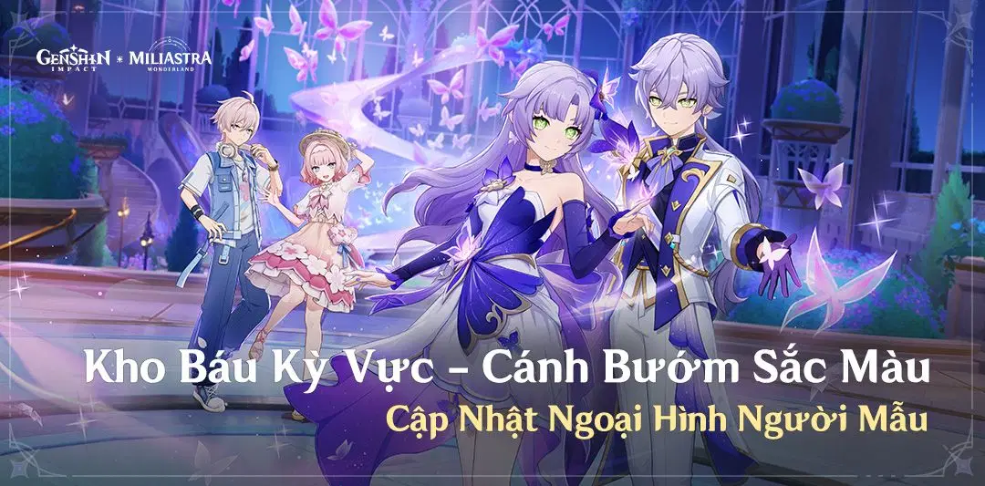 Kho Báu Kỳ Vực - Cánh Bướm Sắc Màu