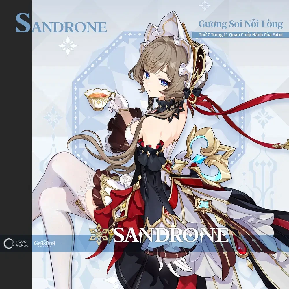 Sandrone ra mắt trong phiên bản Luna VIII