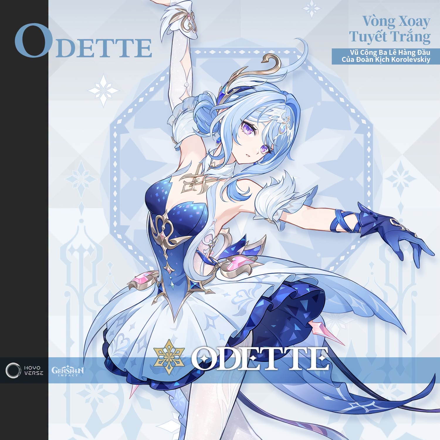 Genshin Impact hé lộ Odette, nhân vật hệ Băng mới