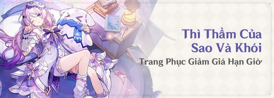 Genshin Impact mở bán trang phục Thì Thầm Của Sao Và Khói