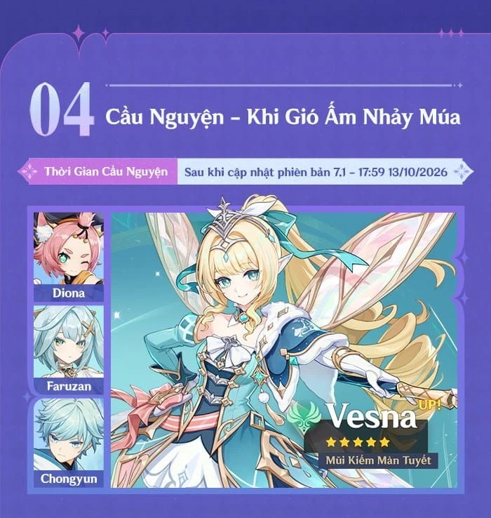 Banner phiên bản 7.1 kỳ 1